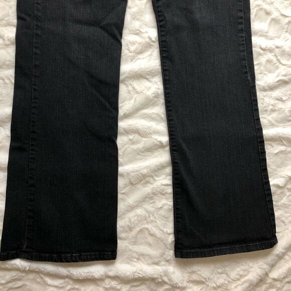 NYDJ Marilyn Straight Black Jeans - Women’s 4 - Picture 6 of 10